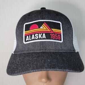 Legacy "Alaska 1959" B&W Snap Back Trucker Hat